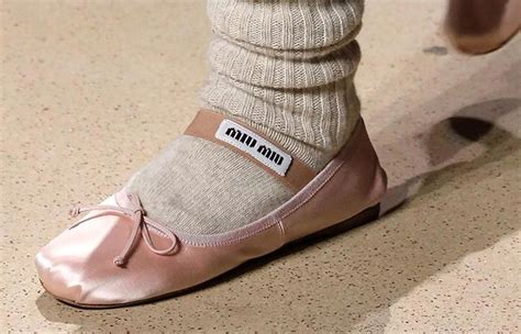 miu miu ballet flats dupe|mini miu ballet flats.